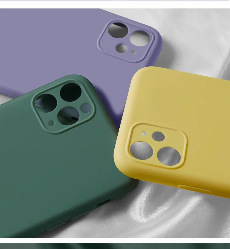 

2020 Soft Shockproof Cover Full Protective for Iphone 11 Pro Max Official Liquid Silicone Case for Iphone 11 Pro MAX