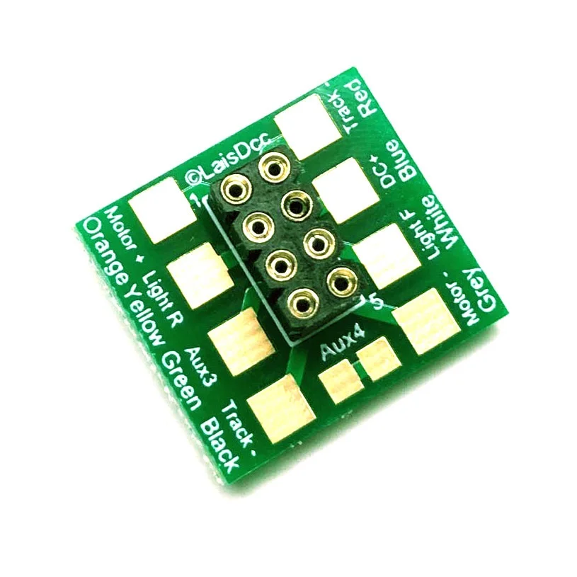 10 шт. ДКК 8 Pin NEM652 розетка с платами припоя/LaisDcc бренд|dcc decoder|nem 652decoder dcc |