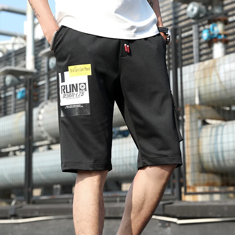 Men pattern Ruched Hem Short Solid Black Shorts Male Fashion Shorts Summer Mens Shorts Cotton Casual streetwear marque homme Men pattern Ruched Hem Short Solid Black Shorts Male Fashion Shorts Summer Mens Shorts Cotton Casual streetwear marque homme