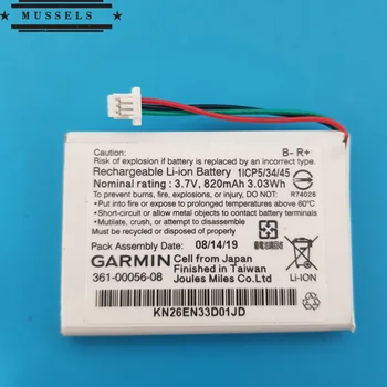 

Original size battery 3.7v 820mah 3.03Wh 361-0056-08 for GARMIN NUVI 56LM battery repairpart