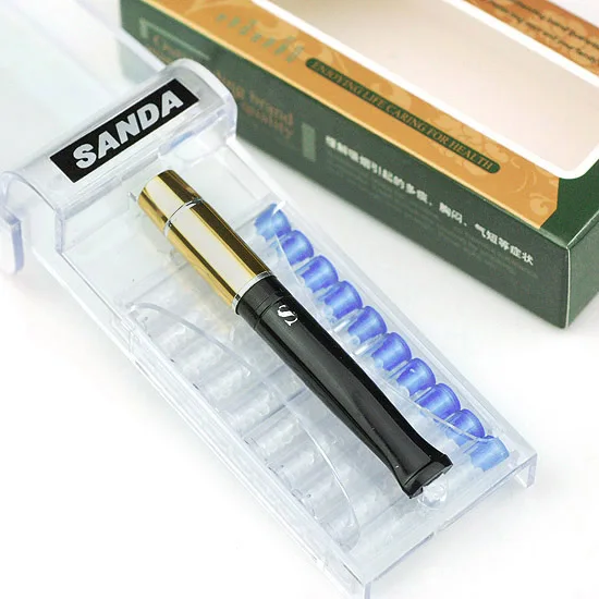 Sanda 1 комплект 1 держатель для сигарет+ 10 фильтров sd29 держатель для сигарет фильтры для курительной трубки SD21