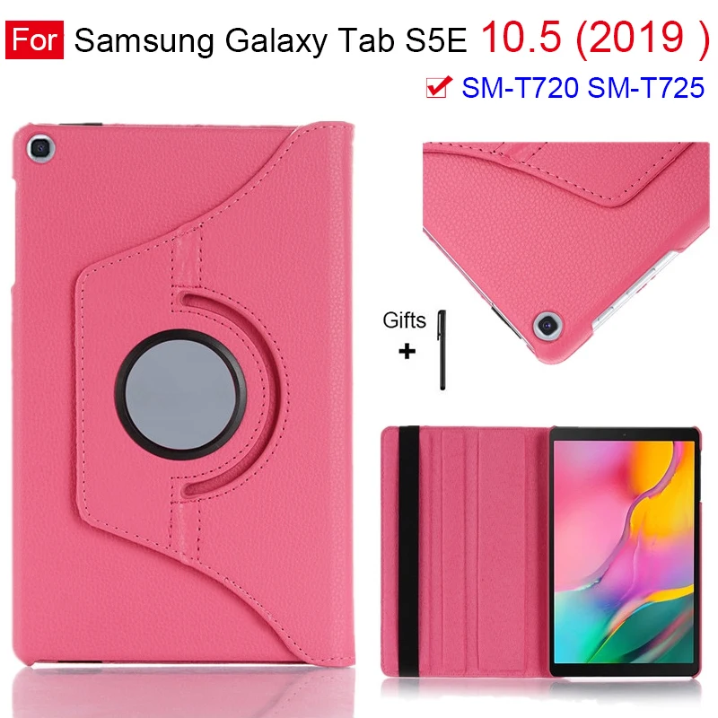 TAB S5E 10.5 T720 T725 360 Rotating PU Leather Case for Samsung Galaxy