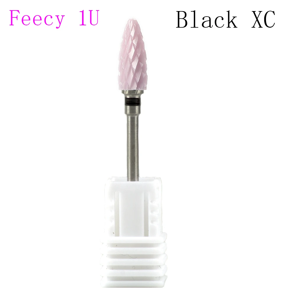 Фреза для ногтей, электрическая фреза для педикюра, фреза для маникюра, керамическая фреза, фреза для маникюра - Цвет: Feecy 1U Black XC