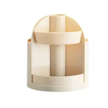 

Fashion Multifunctional Rotating Storage Box Plastic Insert Tube Creative Pen Holder Dent Set Storage Box