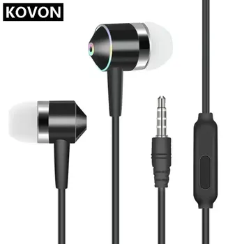 

3.5mm Universal In-ear Mobile Phone Headset Line Control With Wheat Earphones Headphone Earbuds Earphone Accessories