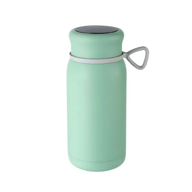 320ML Smart Temperature Display Heating Thermos Keep warm hand cup Double Wall Stainless Steel Vacuum Flask thermo mug_voghion.com