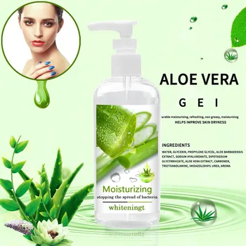 

Aloe Vera Gel Moisturizing Lotion Facial Cream Perfectly Plain To India 100ML Moisturizing Acne Treatment Cream