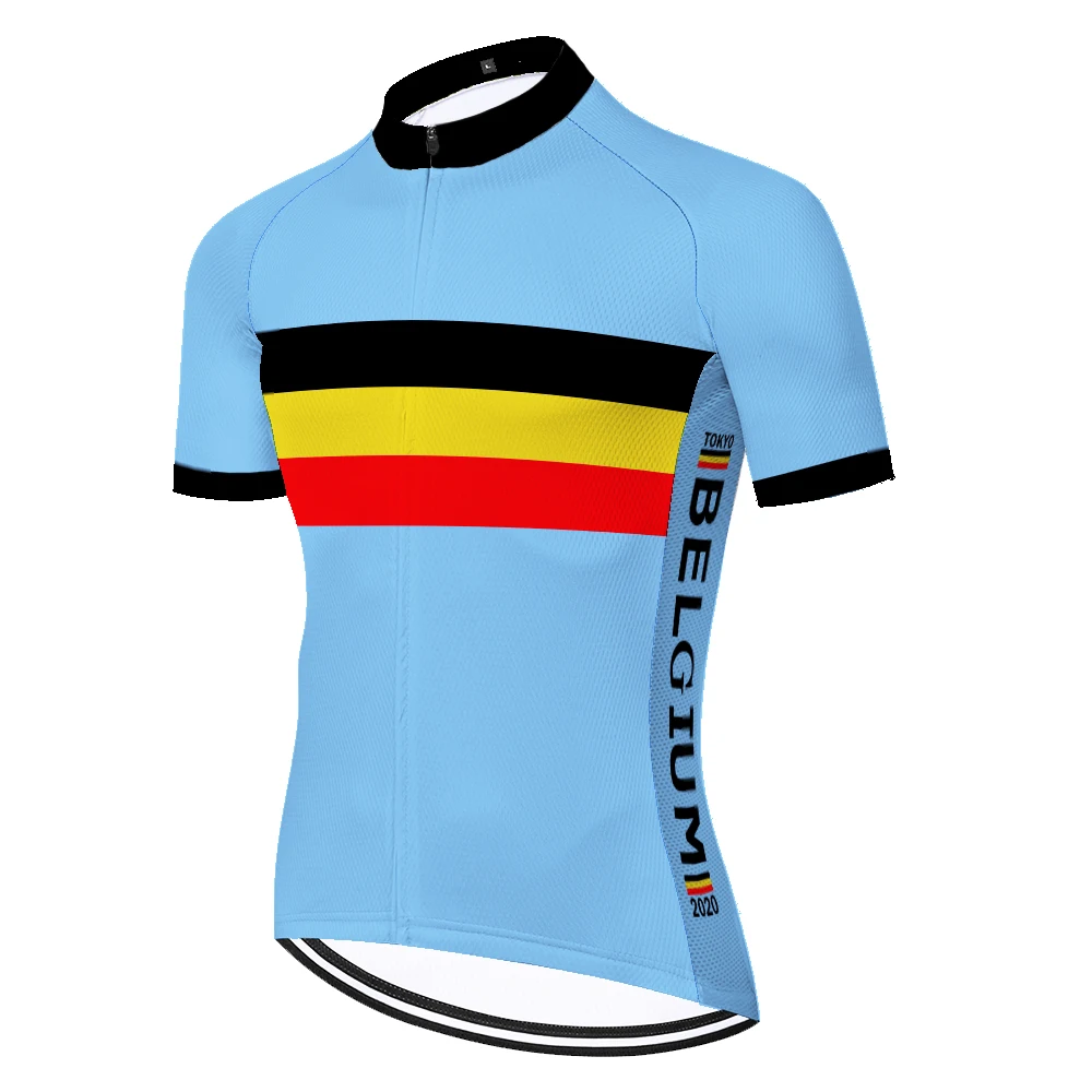 Belgium &Eacute;quipement De V&eacute;lo Maillot Velo Homme Jersey Ciclismo Maillot Ciclismo Hombre Fietskleding Heren