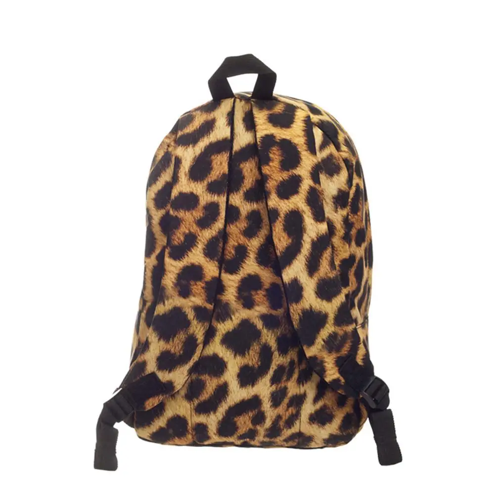 Модный женский рюкзак с леопардовым 3d принтом, ткань Оксфорд, вентилируемый Большой Вместительный рюкзак, Студенческая сумка для мужчин и женщин