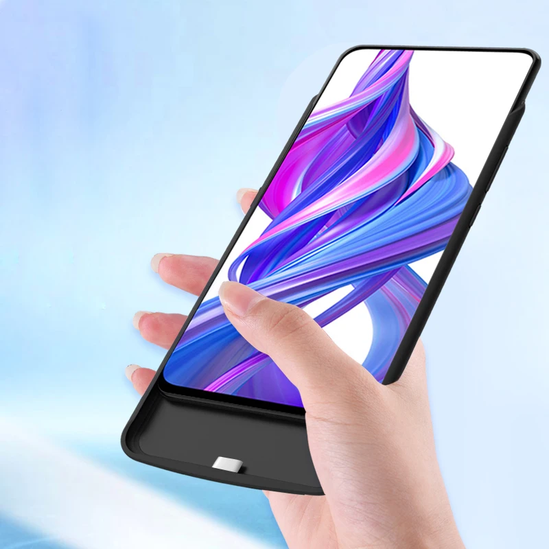 Внешний аккумулятор на 6500 мА · ч чехол с зарядным устройством для Huawei Honor 9X