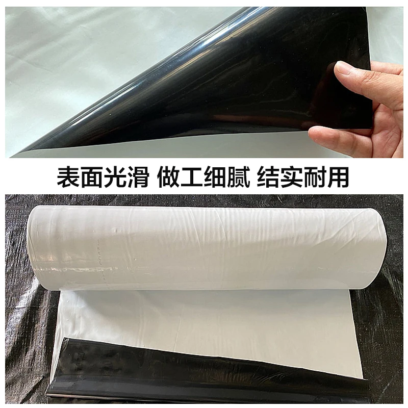 5M Wide Garden Greenhouse Film Agricultural Breeding Insulation Film Black and White Plastic