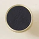 Black Кожаные+ латунные ручки для шкафа в скандинавском стиле, дверные ручки для шкафа, ручки для выдвижных ящиков, мебельные ручки и ручки, диаметр 30 мм(1,1" - Цвет: Black