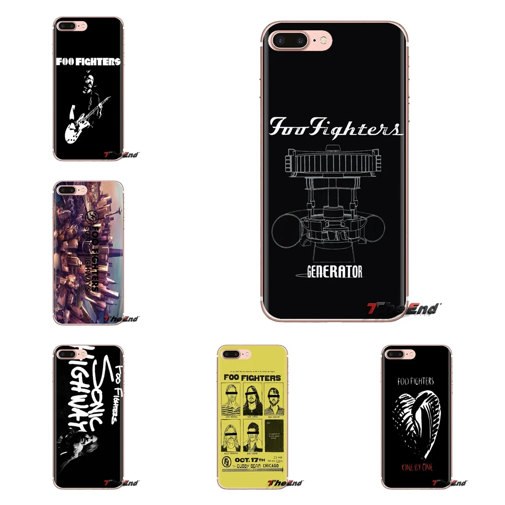Foo fighers Sonic Highways музыка для samsung Galaxy S3 S4 S5 Mini S6 S7 Edge S8 S9 S10 Plus Note 3 4 5 8 9 прозрачный чехол