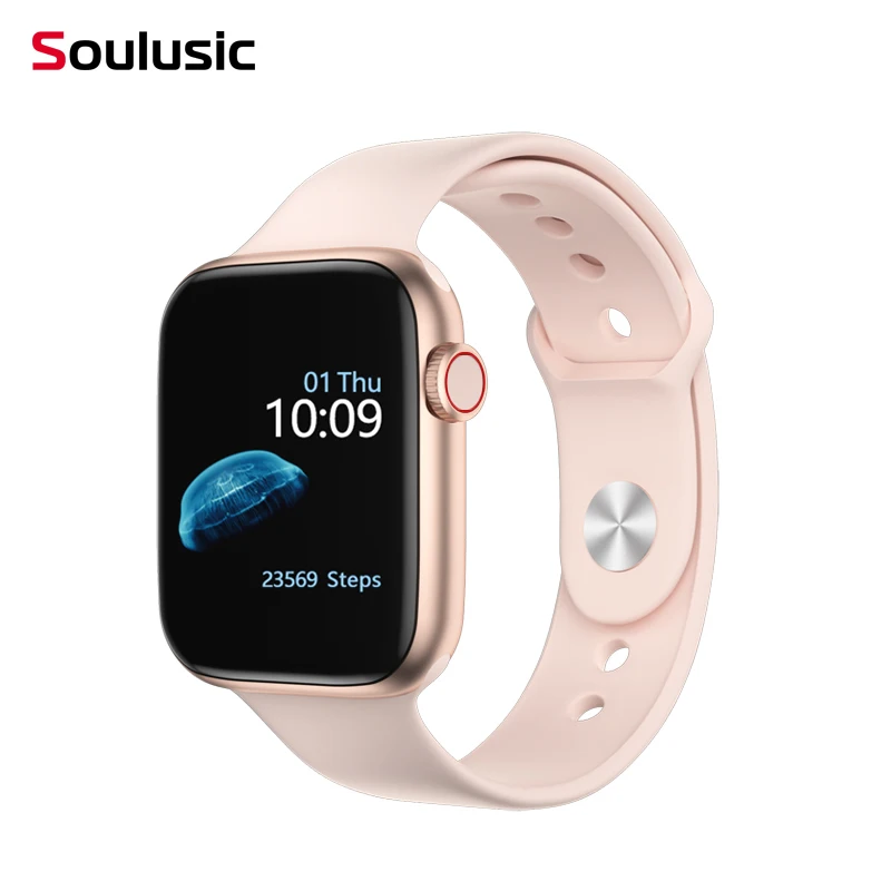 

Soulusic T5 IWO Pro Smart Watch Series 5 Smartwatch Heart rate Blood pressure Watch For Apple Android watch PK IWO 10 IWO 12 13