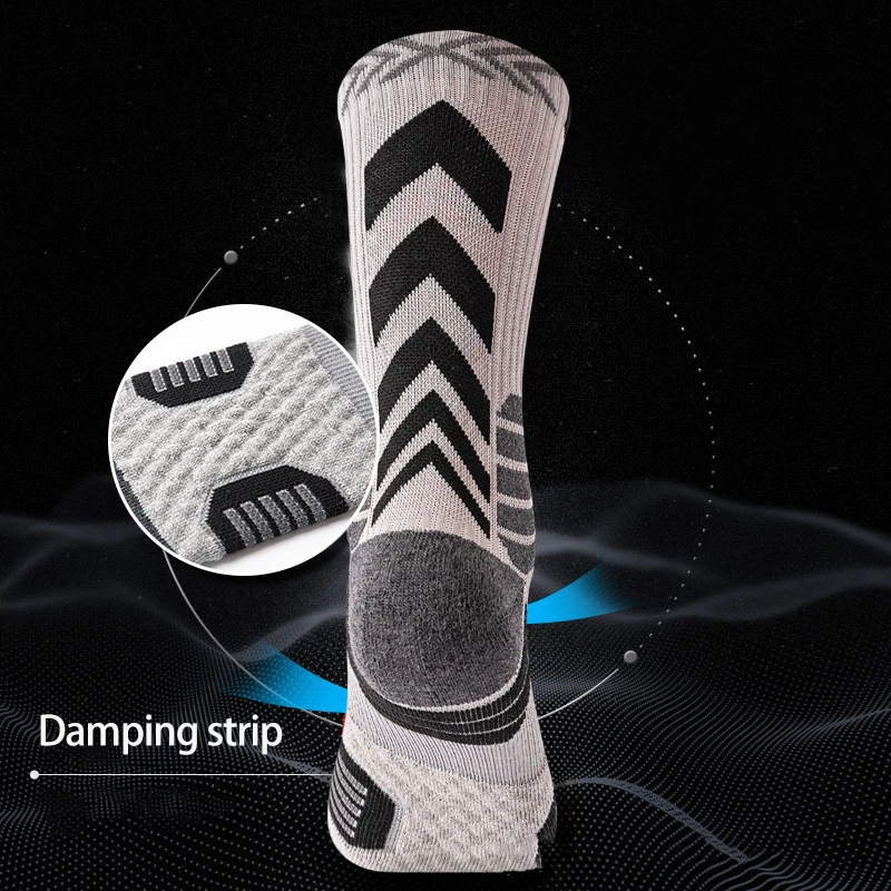 New Men Elite Sports Socks High Quality Thick Basketball Socks Cycling Women Cotton Towel Bottom Outdoor Sports Fashion Socks