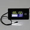 DC 10V~100V Li-ion Lifepo4 Lead acid Battery Capacity Indicator Digital Voltmeter Tester Temperature Monitor 12V 24V 36V 48V 96V 1