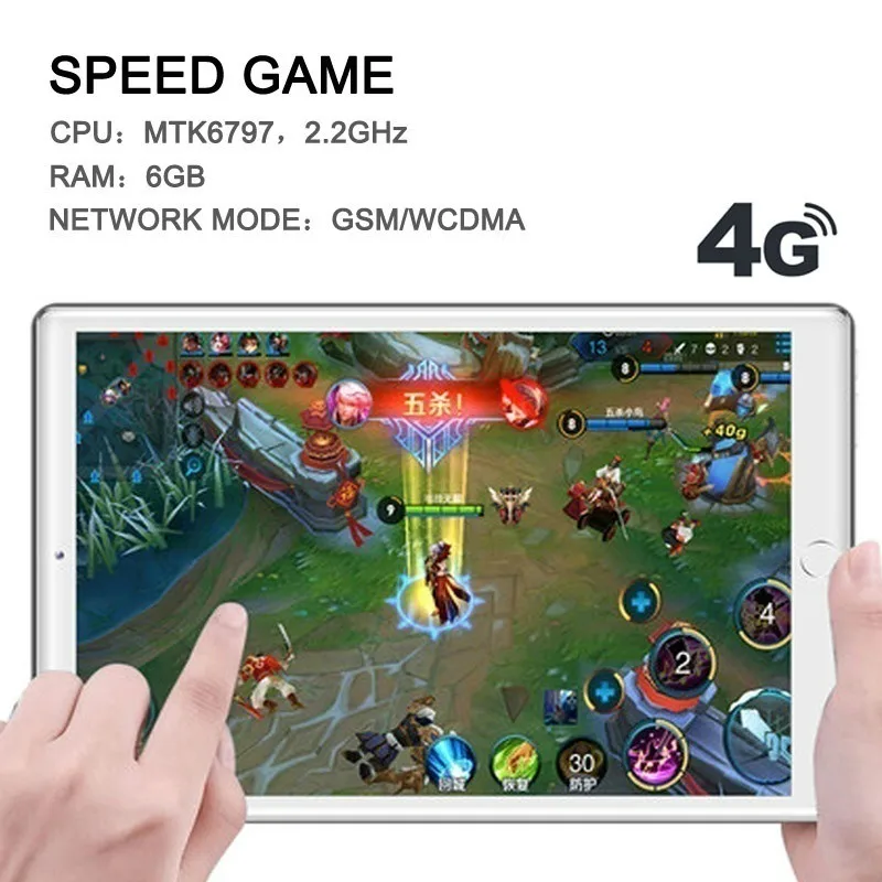 Android 8.0 Tablet pcs 10.1 inch 4G Phone tablet PC 10 Core RAM 6GB ROM 128GB tablets 10 kids table