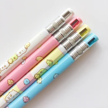 

1Pcs Cute Sumikko Gurashi 2.0mm Mechanical Pencil With Sharpener Writing Drawing Pencil School Supply Student Stationery
