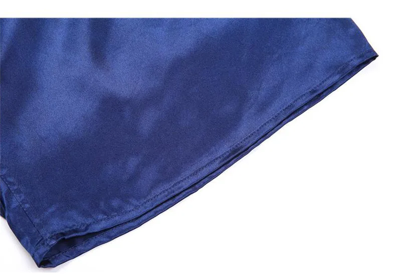 Summer Beach Pants Family Pyjamas Male European USA Shorts Sleepwear Summer Soft Tinted Silk Pants Solid Color Flat Pants Loose Summer Beach Pants Family Pyjamas Male European USA Shorts Sleepwear Summer Soft Tinted Silk Pants Solid Color Flat Pants Loose