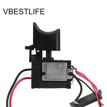 

7.2 V - 24 V Drill Speed Controller Drill Switch Lithium Battery Cordless Drill Speed Control Trigger Switch With Small Light