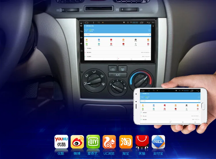 Rádios de Carro Jiuyin Android Polegada Ultra-fino 2 Din Gravador Universal Estacionamento Gps Estéreo Multimidia Auto Player Retrovisor 8.1 7 10 Cheap Rádios automotivos