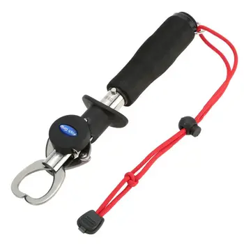 

Aolikes Stainless Steel Portable Fish Grip With Weight Scale & Ruler Fishing Tool Tackles Grabber Fishing Gripper
