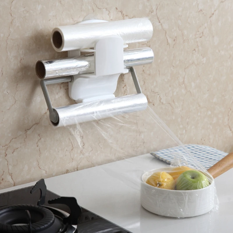 Adjustable Kitchen Tissue Hanging Bathroom Paper Holder Towel Stand Toilet Kitchen Rack