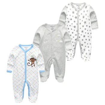 

Baby Boys Girls Christmas Rompers Knitted Infantil Jumpsuits Toddler Girls New Year's Costume Children Warm Clothes 0-12M