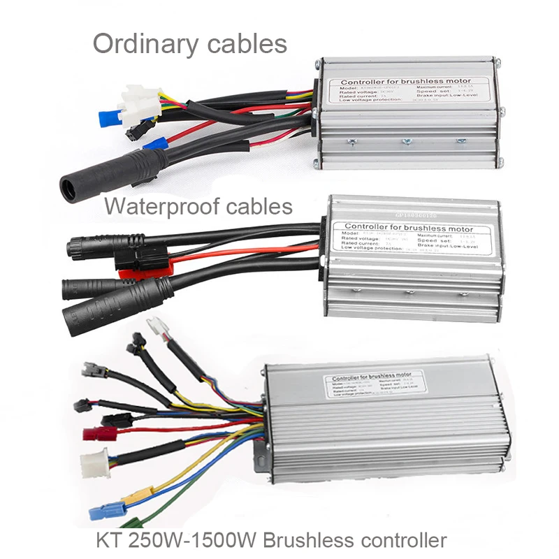 KT LC3/LCD5/LCD6 Дисплей, фара для электровелосипеда в контроллер KT 36 V/48 V 250W1000W/3000 Вт комплект для велосипеда аксессуары контроллер постоянного тока Электрический скутер