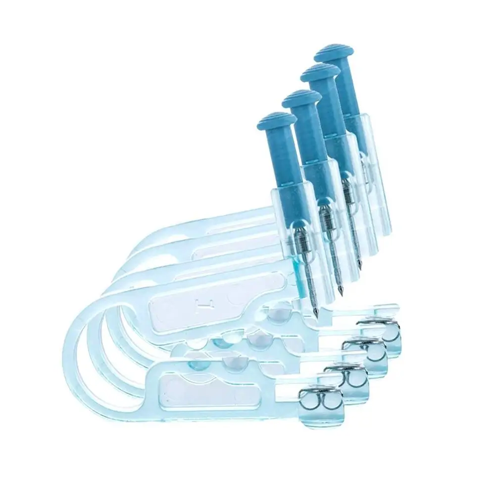 2pcs Disposable Ear Piercing Gun Safety Ear Piercing Gun Unit Tool With Ear Stud Asepsia Pierce Kit
