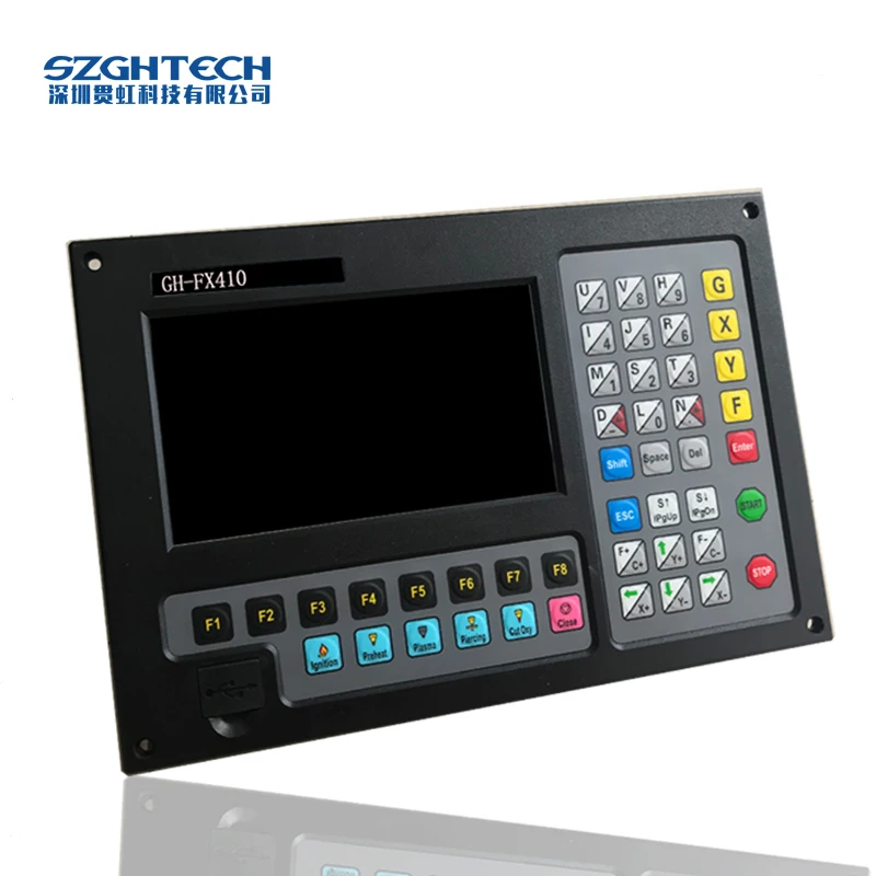 Низкая стоимость FX410 числового программного управления для 4 оси стол типа плазма круглая труба трубы квадратного сечения машина для резки