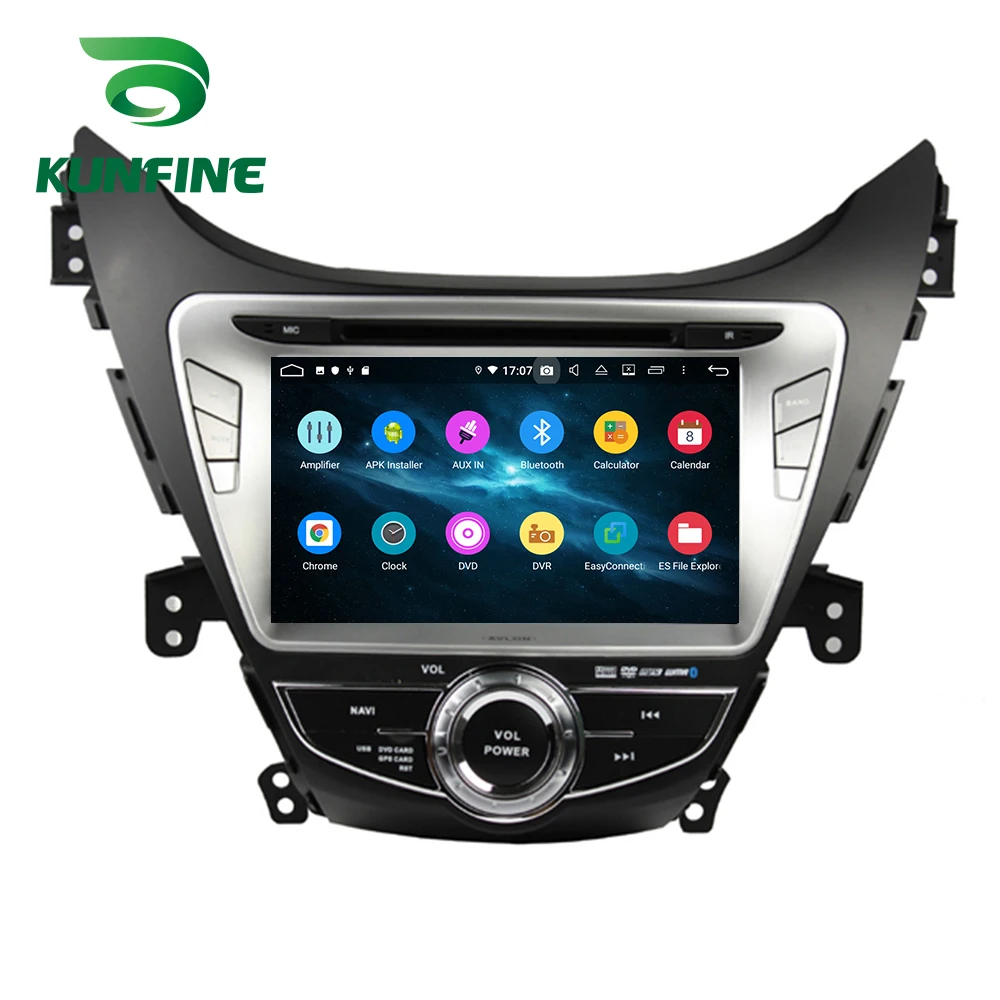 Android Car DVD GPS Navigation Multimedia Player Car Stereo For elantre avante i35 (212)