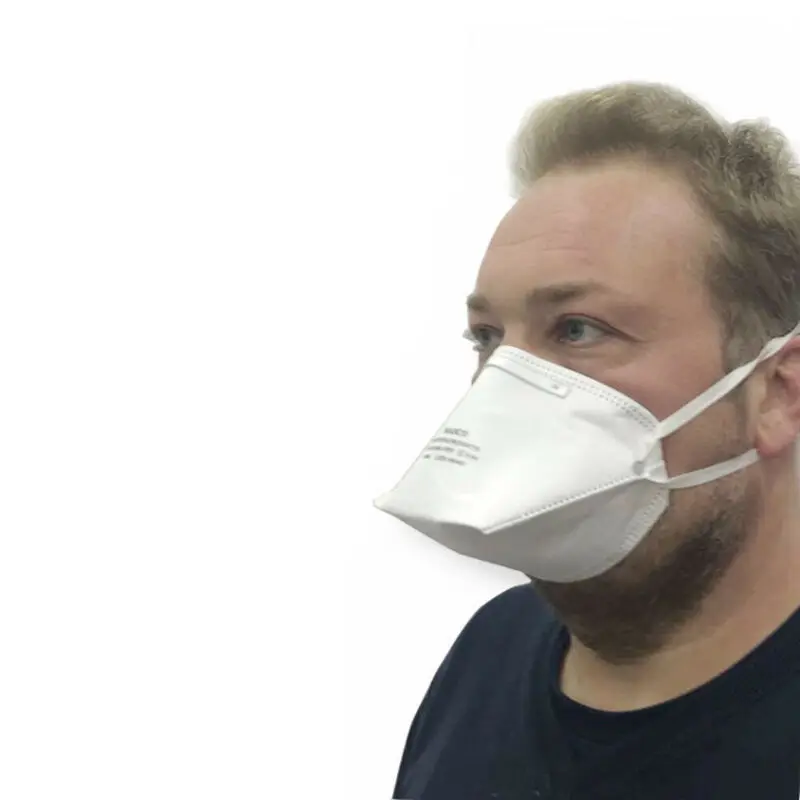 

10pcs 2020 Unisex Solid Non-woven fabrics 3 Ply Filter Solid Duckbill Face Shield Face Mask