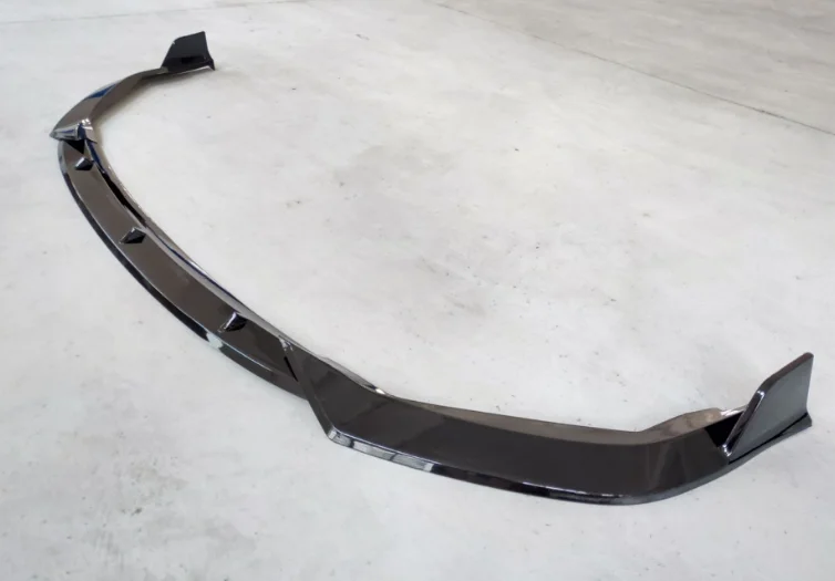 For toyota corolla Front bumper lip spoiler PP and carbon fibre Material car resr wing lip spoiler by Primer Color
