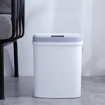 

15L Smart Garbage Bin Induction Dustbin Smart Trash Can Household Infrared Motion Sensor Kitchen Waste Bins Automatic Creative