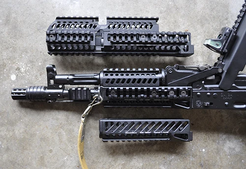 

Lightweight AK 47 20mm picatinny rail handguard system mount baswe Aluminum alloy Upper Lower part B30 B31 rail M2019