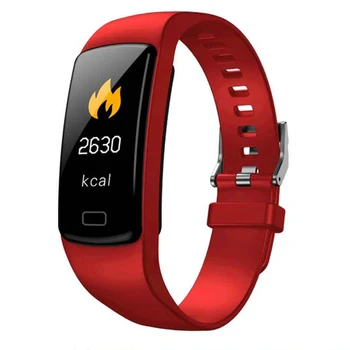 

Y9 Smart Activity Tracker Band Fitness Bracelet Heart Rate Monitor Blood Pressure Wristbands For Smartphone Smartband(Red)