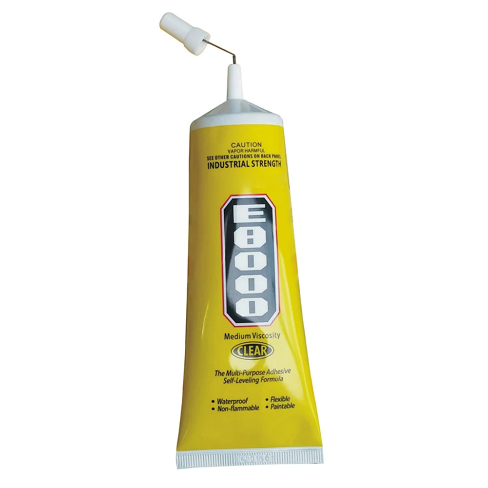 E8000 Clear Adhesive Sealant Glue for DIY Phone Border Diamond Clothes JAN88