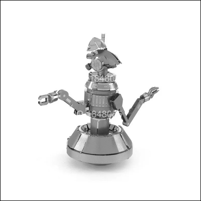 C3PO открыть скоро Звездные войны 3D металлическая сборка модель головоломки 30 стилей все 2 листа коллекция украшений детский подарок - Цвет: 1022