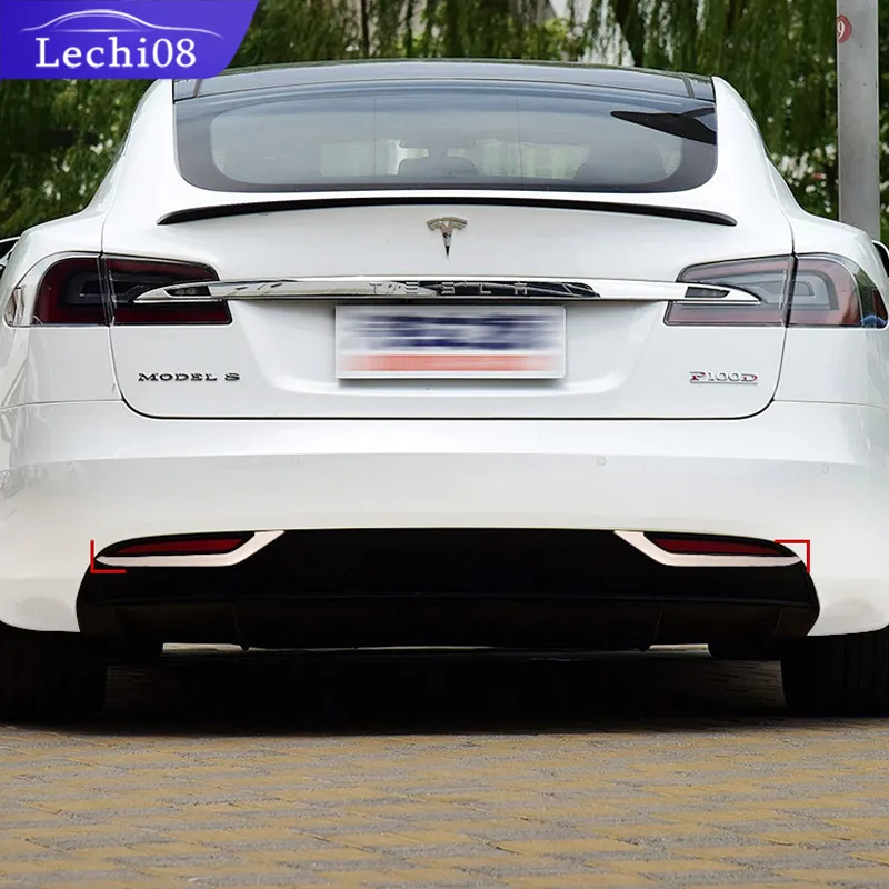 Задняя противотуманная фара для автомобиля tesla модель s аксессуары/задняя tesla модель s tesla автомобильные аксессуары