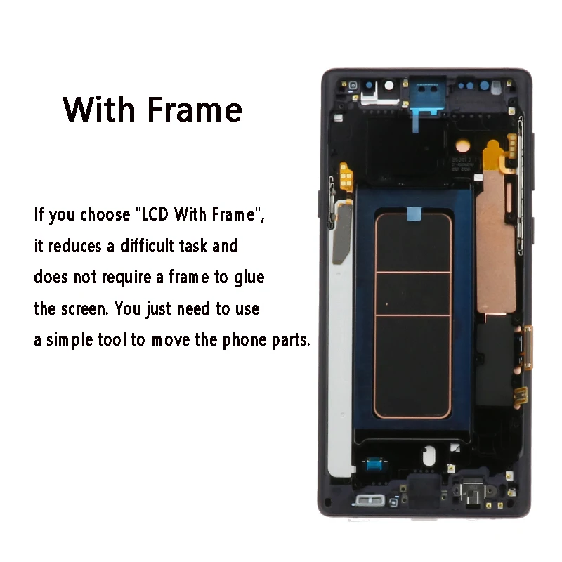  Ƹ LCD ÷, Ｚ Ʈ 9 N960 N960D N960F , 6.4 ġ LCD ÷, ġ ũ Ÿ ü,  