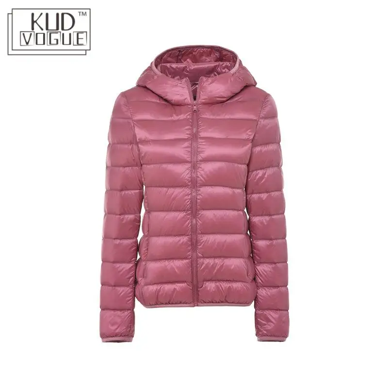 

Autumn Winter Women Down Jacket Ultra Light White Duck Down Coat Long Sleeve Warm Hooded Parka Women Clothes Outwear Plus Size