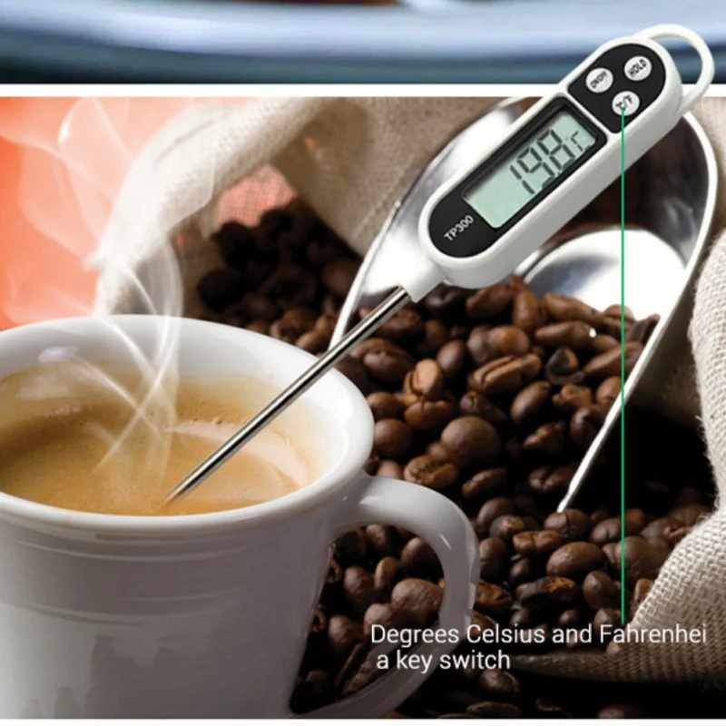 Цифровой кухонный термометр для мяса воды молока Приготовления Пищи Зонд для барбекю электрическая плита термометр кухонные инструменты