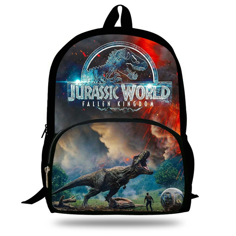 Рюкзак детский с принтом Мир Юрского периода 16 дюймов | Багаж и сумки