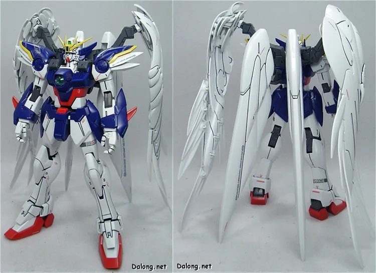 Японское аниме Gaogao модель 028 Gundam Модель MG 1/100 XXXG 00W0 крыло боец zero мобильный костюм