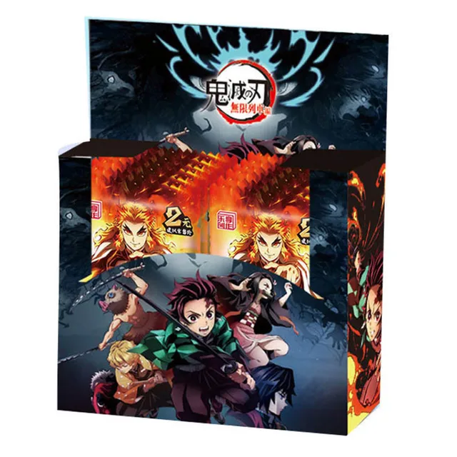 Demon Slayer Card TCG Game Cards Kimetsu No Yaiba Table Playing Toys For Family Children Christmas Gift 3