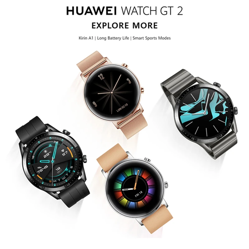 Зарядное устройство для часов HUAWEI Watch GT2/GT2e глобальная версия 46 мм GPS Bluetooth (голубой