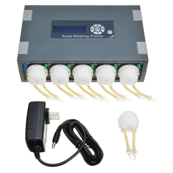 

Coral Cylinder Auto Dosing Pump Automatic Doser for Marine Reef Aquarium Fish Tank