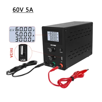 

New Black LCD Screen Eye protection Lab DC Adjustable Power Supply Switching Laboratory Bench Source 4 Digit Display 30 V