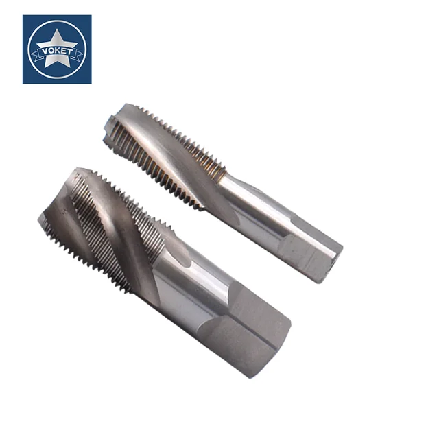 VOKET HSSE Inch Parallel Threaded Teeth Spiral Screw Tap The Perfect Tool for Metalworking